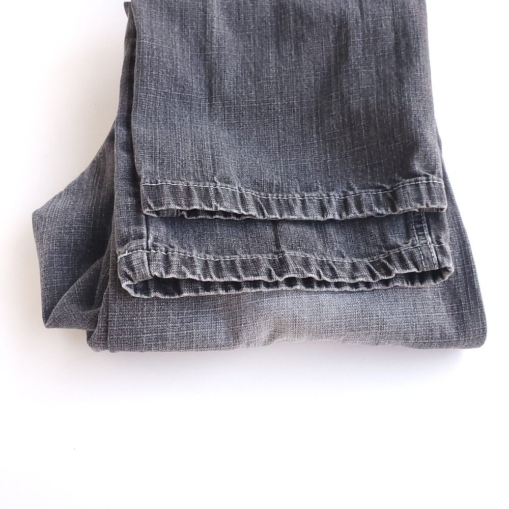 Southpole 4180 Jeans Mens 32x27 Black Fade Baggy Y2K Hip Hop Grunge Skater - Picture 9 of 15
